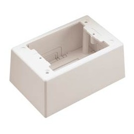 Panduit Caja Sencilla de 2 Piezas, para Canaleta LD, Blanco