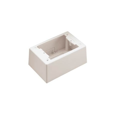 Panduit Caja Sencilla de 2 Piezas, para Canaleta LD, Blanco