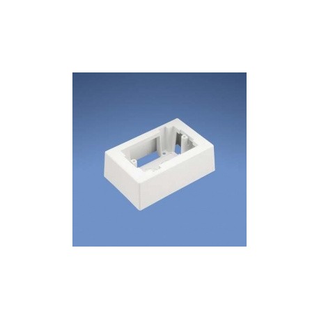 Panduit Caja de Superficie con Adhesivo para Ducto Perimetral, Blanco