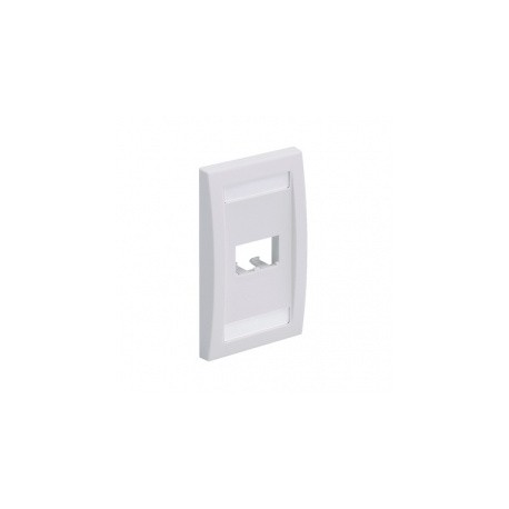 Panduit Placa Minicom CFPE2WHY, 2 Ventanas, Blanco