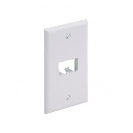 Panduit Placa para Pared 2 Puertos, Blanco