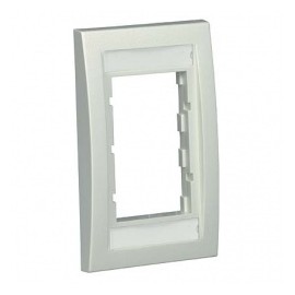 Panduit Placa Marco de Ventana Ejecutivo Ventana Sencilla, Blanco