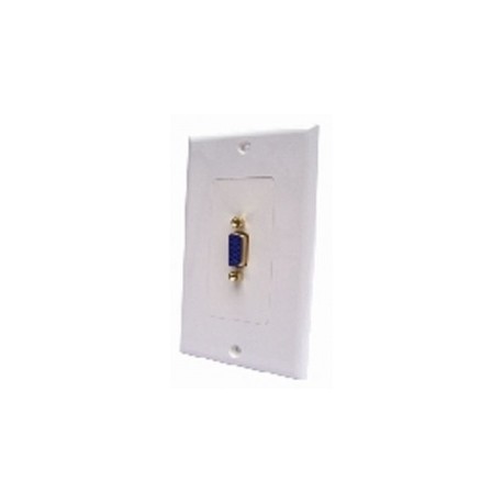 BRobotix Tapa SVGA, 1 Puerto, Conector Hembra, Blanco