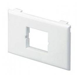 Panduit Placa para T70, 1 Ventana, Blanco