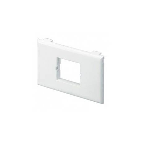 Panduit Placa para T70, 1 Ventana, Blanco