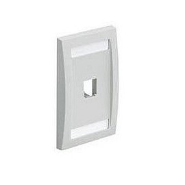 Panduit Placa Mini-Com CFPE1IW, 1 Ventana, Blanco