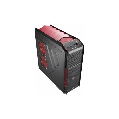 Gabinete Aerocool XPredator X1 Devil Red, Midi-Tower, ATX