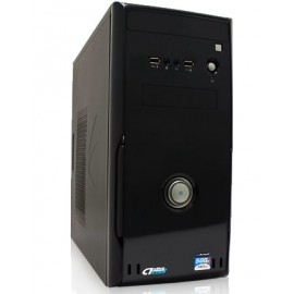 Gabinete Acteck Badem P-509, micro-ATX, USB 2.0, con Fuente de 500W, Negro