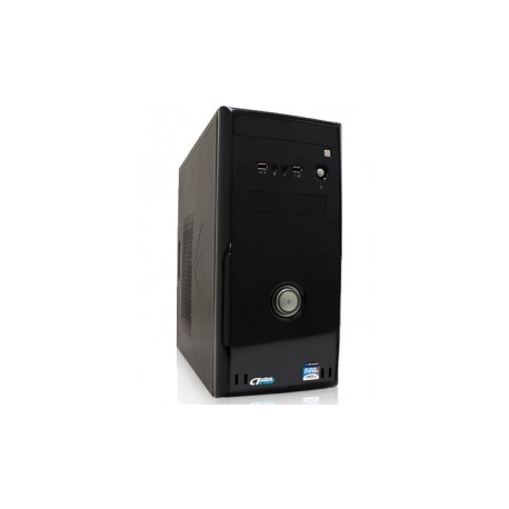 Gabinete Acteck Badem P-509, micro-ATX, USB 2.0, con Fuente de 500W, Negro