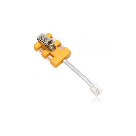 Fluke Adaptador Modular de 4 Hilos, Amarillo