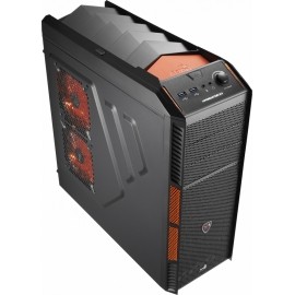 Gabinete Aerocool XPredator X1 Evil Black Edition, Midi-Tower