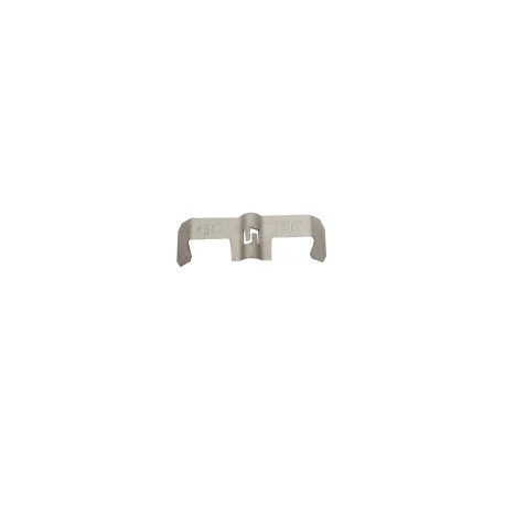 Charofil Clip para Unicanal MG51099, Acero Inoxidable