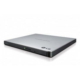 LG Quemador de DVD, DVDRW 8x  CD-RW 24x, USB 3.0, Externo, Plata