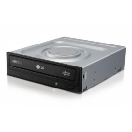 LG GH24NSC0 Quemador de DVD, DVD-R 24x DVD-RW 6x, SATA, Interno, NegroGris