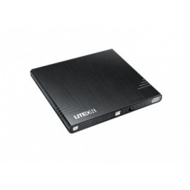 Lite-On eBAU108 Quemador de DVD, DVD-R 8x / DVDRW 8x, Externo, USB 2.0, Negro