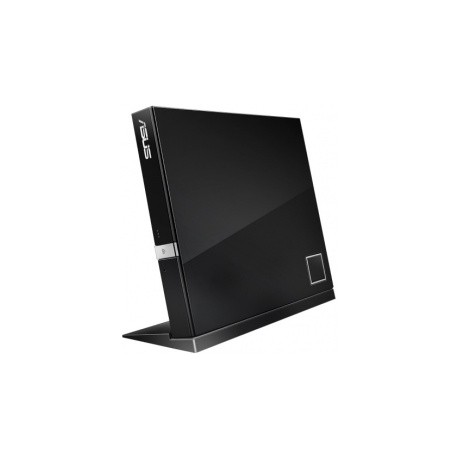 ASUS SBW-06D2X-U, Quemador de Blu-ray, BD-R 6x / BD-ROM 6x, USB 2.0, Externo, Negro