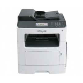 Multifuncional Lexmark MX417de, Blanco y Negro, Láser