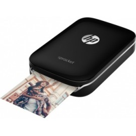 Impresora Fotografica HP Sprocket, Zero Ink, 313 x 400 DPI, Inalámbrico, Negro