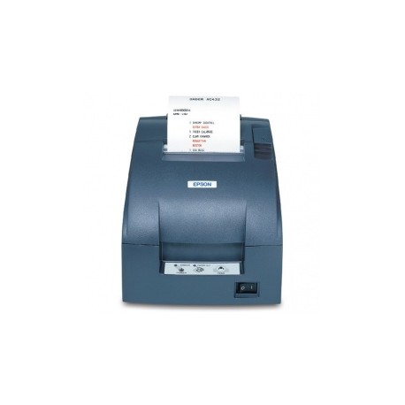 Epson TM-U220D, Impresora de Tickets, Matriz de Puntos, Serial, Negro - incluye Fuente de Poder, sin Cables