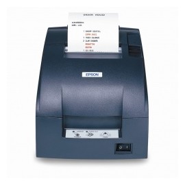 Epson TM-U220A, Impresora de Tickets, Matriz de Puntos, Serial, Negro - incluye Fuente de Poder, sin Cables