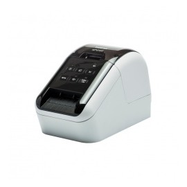 Brother QL-810W, Impresora de Etiquetas, Térmica Directa, 300 x 600 DPI, USB 2.0, Negro/Blanco