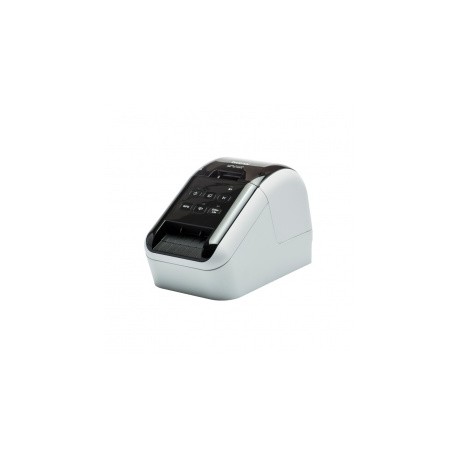 Brother QL-810W, Impresora de Etiquetas, Térmica Directa, 300 x 600 DPI, USB 2.0, Negro/Blanco