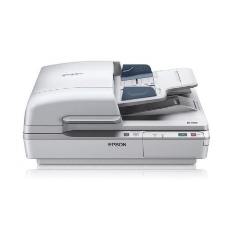 Scanner Epson WorkForce DS-6500, 1200 x 1200DPI, Escáner Color, USB, Blanco