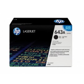 Toner HP 643A Negro, 11.000 Páginas