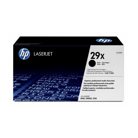 Toner HP 29X Negro, 10.000 Páginas