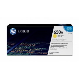 Toner HP 650A Amarillo, 15.000 Páginas