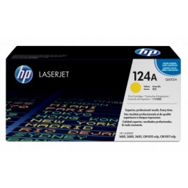 Toner HP 124A Amarillo, 2000 Páginas