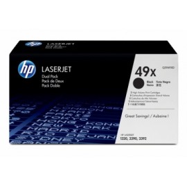 Toner HP 49X Paquete Doble Negro, 2x 6000 Páginas