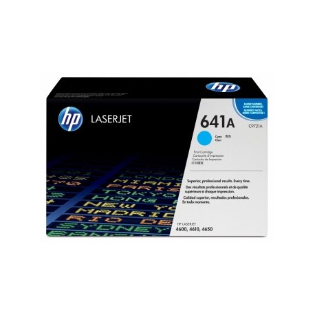 Toner HP 641A Cyan, 8000 Páginas