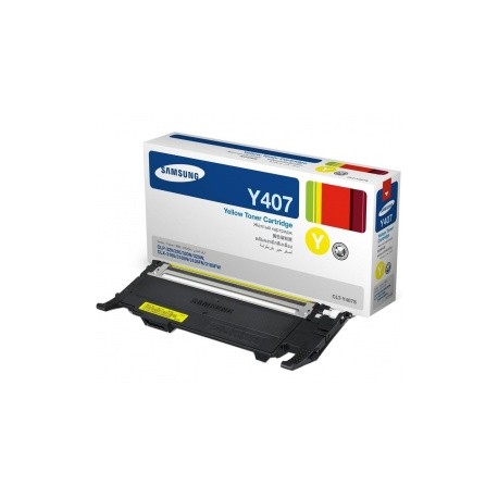 Toner Samsung Y407 Amarillo, 1000 Páginas