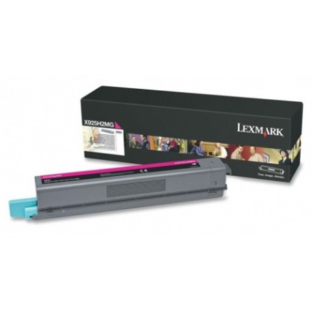 Toner Lexmark X925H2MG Magenta, 7500 Páginas