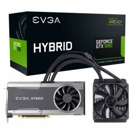 Tarjeta de Video EVGA NVIDIA GeForce GTX 1080 FTW Hybrid Gaming, 8GB 256-bit GDDR5X, PCI Express 3.0