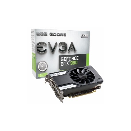 Tarjeta de Video EVGA NVIDIA GeForce GTX 960, 2GB 128-bit GDDR5, PCI Express 3.0