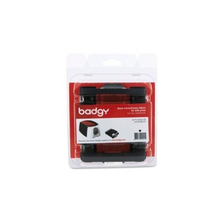 Cinta Evolis CBGR0500K Negro, 500 Páginas, para Badgy100 / Badgy200