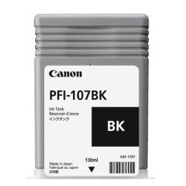 Tanque de Tinta Canon PFI-107BK Negro 130ml