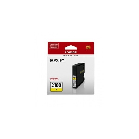 Tanque de Tinta Canon PGI-2100 Amarillo 9.6ml