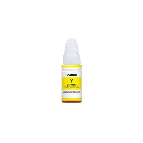 Tanque de Tinta Canon GI-190 Amarillo 70ml