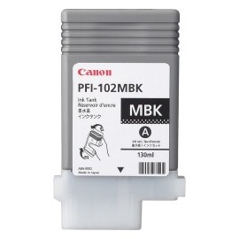 Tanque de Tinta Canon PFI-102 Negro Mate 130ml