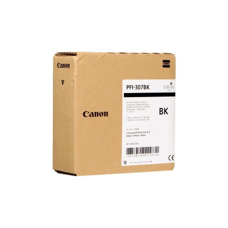 Tanque de Tinta Canon PFI-307 BK Negro 330ml