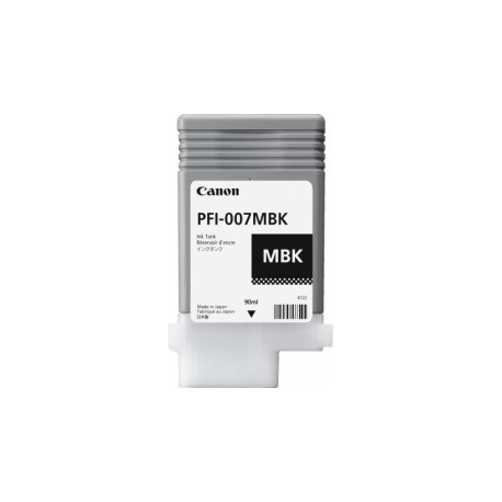 Tanque de Tinta Canon PFI-007MBK Negro Mate, 90ml