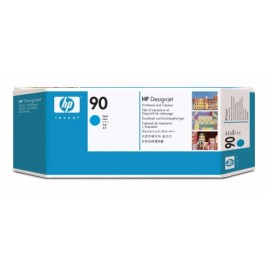 Cabezal HP 90 Cyan y Limpiador de Cabezal