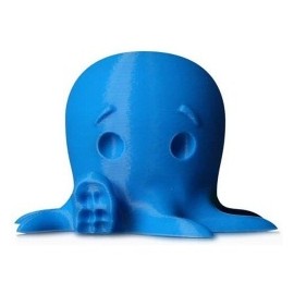 MakerBot Bobina de Filamento PLA Grande True, Diámetro 1.75mm, 0.9kg, Azul