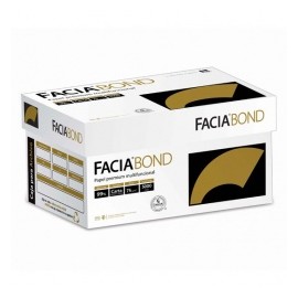 Copamex Papel Facia Bond 75g/m², 5000 Hojas de Tamaño Oficio, Blanco