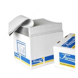 Formatodo Papel Stock Original 2 Tantos, 1500 Hojas de 9.5'' x 11'', Blanco