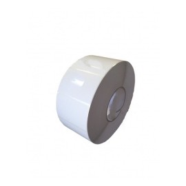 BestVal Rollo de Etiquetas 1000140, 76 x 51mm, 150 Metros, 2760 Etiquetas, Blanco