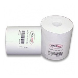 POSline 2003004 Rollo de Papel Térmico, 80 x 70mm - Caja con 50 Rollos